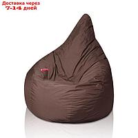 Кресло - мешок "Груша", диаметр 90, высота 140, цвет коричневый