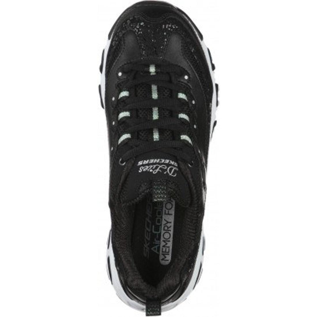 Кроссовки женские Skechers D'LITES 149462-BKW - фото 4 - id-p186598826