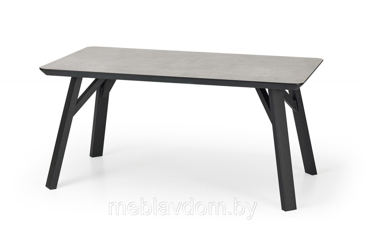 Стол обеденный Halmar HALIFAX (серо/черный) - фото 2 - id-p178805124
