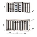 Кухня Берес А 1.8м., фото 7