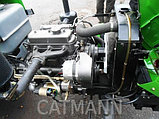 Минитрактор дизельный CATMANN MT-244 4WD / катманн кэтман  MT-244 4WD с кабиной купить, фото 3