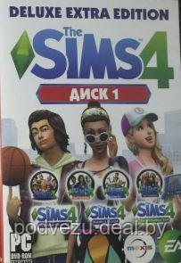 The Sims 4 Deluxe Extra Edition (2 DVD) PC - фото 1 - id-p103928693