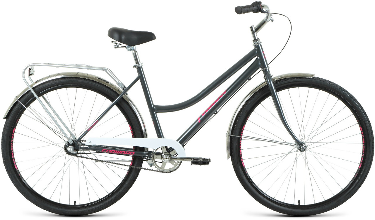 Городской велосипед Forward TALICA 28 3.0 (19 quot; рост) темно-серый/розовый 2021 год (RBKW1C183006) - фото 1 - id-p175232493