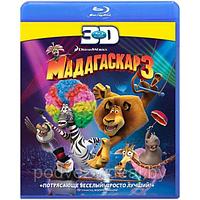 Мадагаскар 3 (2012) (3D BLU RAY Видео-фильм)