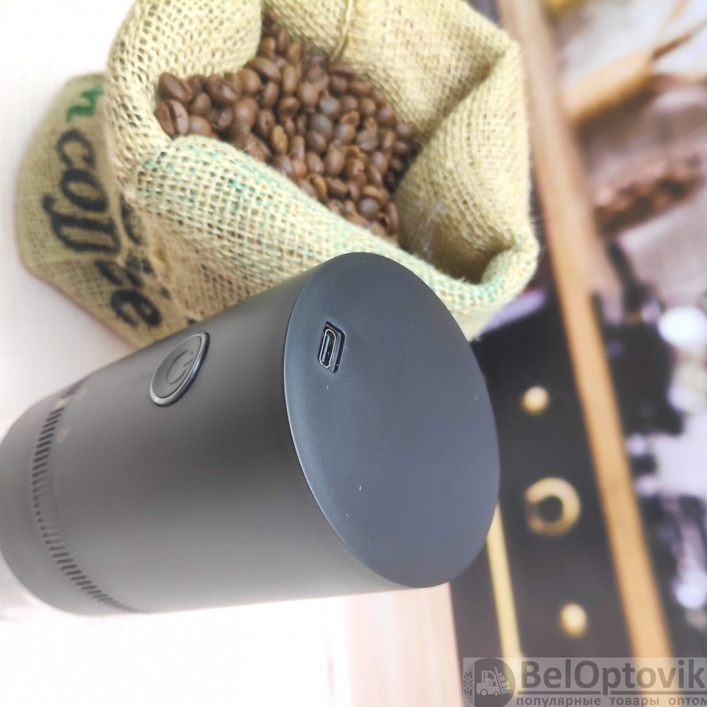 Кофемолка портативная Electric Coffee Grinder для дома и путешествий, USB - фото 6 - id-p188039372