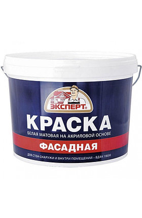 Краска фасадная акриловая ЭКСПЕРТ 7 кг., фото 2