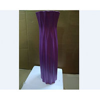 Ваза напольная геометрия фиолетовая 70 см арт. ииг-4009