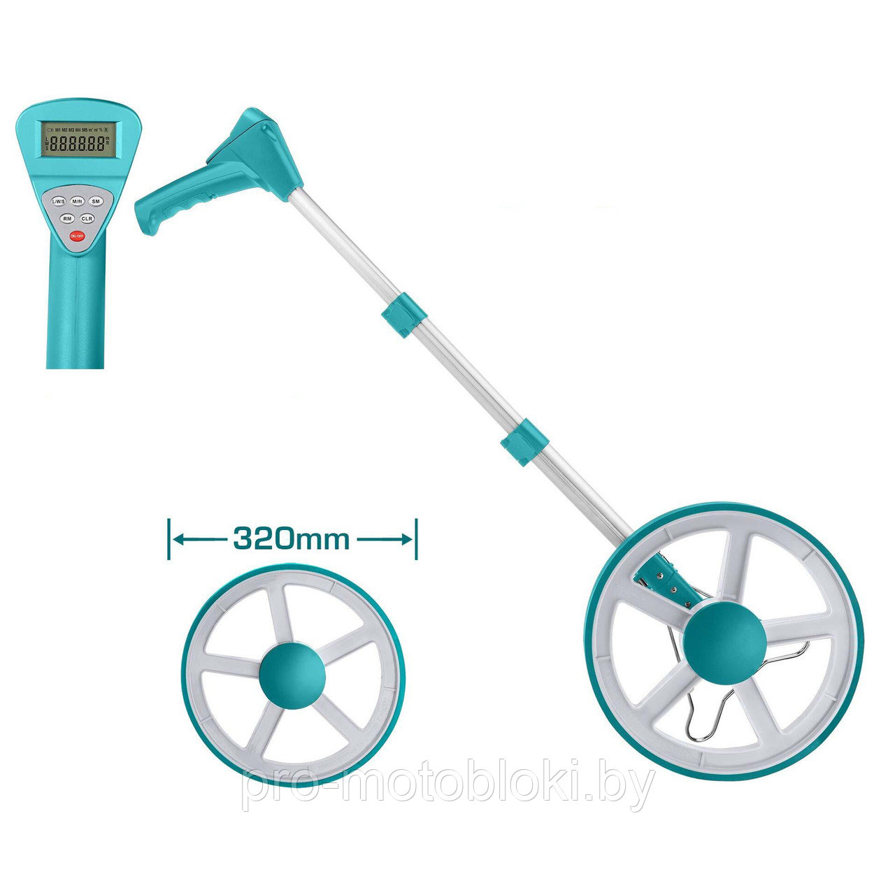 Цифровое измерительное колесо TOTAL TMT19923