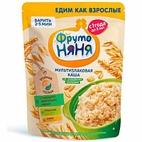 Каша Фруто Няня мультизлаковая с яблоком безмолочная 200г