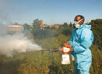 Области применения генераторов тумана (борьба с вредителями).