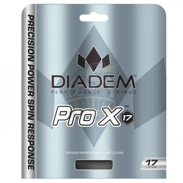 Струна теннисная Diadem Pro X Set 1.25/12.2 м (серый) (арт. S-SET-PROX-16L) - фото 1 - id-p188119656