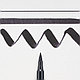 Маркер акварельный "Koi Coloring Brush Pen", черный, фото 2