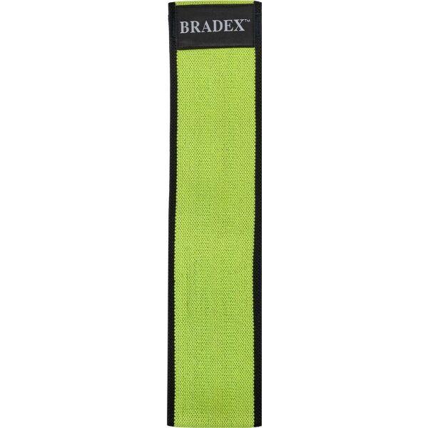 Текстильная фитнес резинка Bradex SF 0750 размер M нагрузка 11-16 кг, салатовая