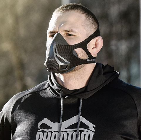Тренировочная маска Phantom Athletics (Оригинал) Размер: S (45-70 кг) - фото 3 - id-p188128585