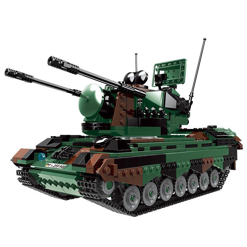 Конструктор "Зенитная самоходная установка FlakPz Gepard" Xingbao XB-06045 - фото 2 - id-p169140081