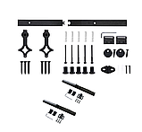 Комплект для раздвижных дверей BARNDOOR COMFORT с 2 доводчиками . Амбарный раздвижной механизм, фото 2