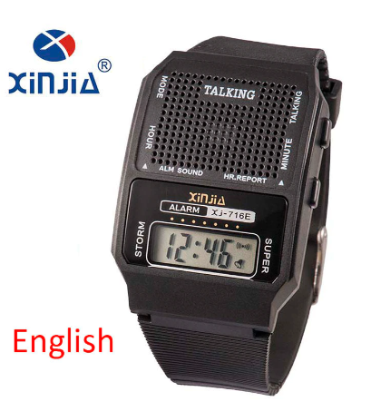 Часы говорящие XINJIA XI-716N для слабовидящих - фото 2 - id-p188137942