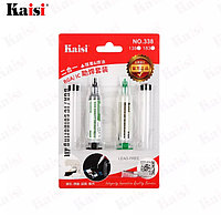 Kaisi soldering set with 338 flux & 183 degree paste Паяльная паста + Сварочное масло