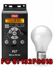 Частотный преобразователь VLT Micro Drive FC 51, 0.75кВт, 3-х 380В
