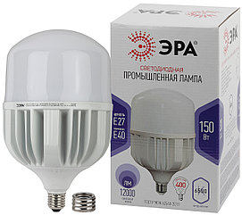 Лампа светодиодная ЭРА STD LED POWER T160-150W-6500-E27/E40 Е27 / Е40 150 Вт колокол холодный дневной свет
