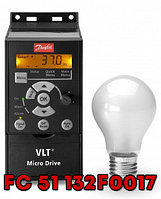 Преобразователь частоты VLT Micro Drive FC 51, 0.37кВт, 3-х 380В