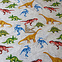 Ткань Поплин 100% Хлопок "Динозавры 220", фото 3