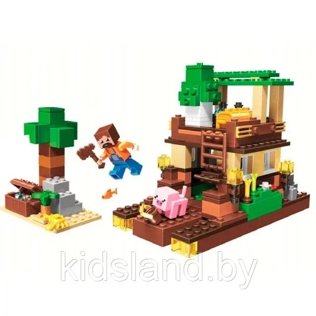 Конструктор Bela My World "Minecraft Остров сокровищ", 248 деталей, арт. 11136