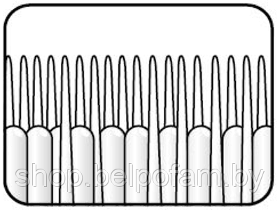 Зубная щетка TePe Supreme Compact (щетина с двумя уровнями длины) - фото 3 - id-p188151732