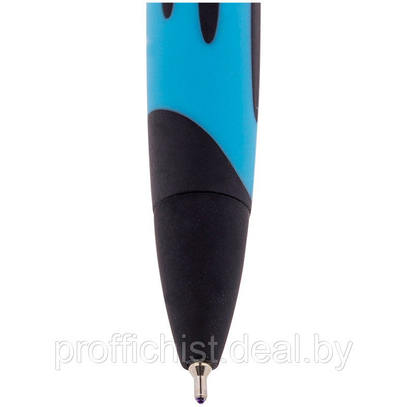 Ручка шариковая автоматическая Berlingo "Color Zone" синяя, 0,7мм, корпус ассорти. ЦЕНА БЕЗ НДС!!! - фото 3 - id-p188157188
