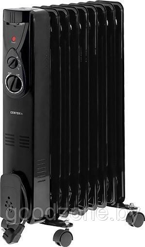 Масляный радиатор CENTEK CT-6201 (черный)