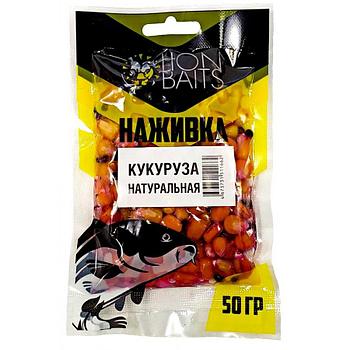 LION BAITS Кукуруза насадочная "Наживка" натуральная "Натуральная" 50гр