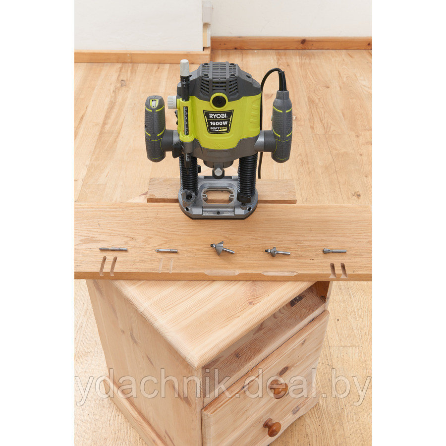 Фрезер ручной Ryobi RRT1600-K - фото 8 - id-p188167835