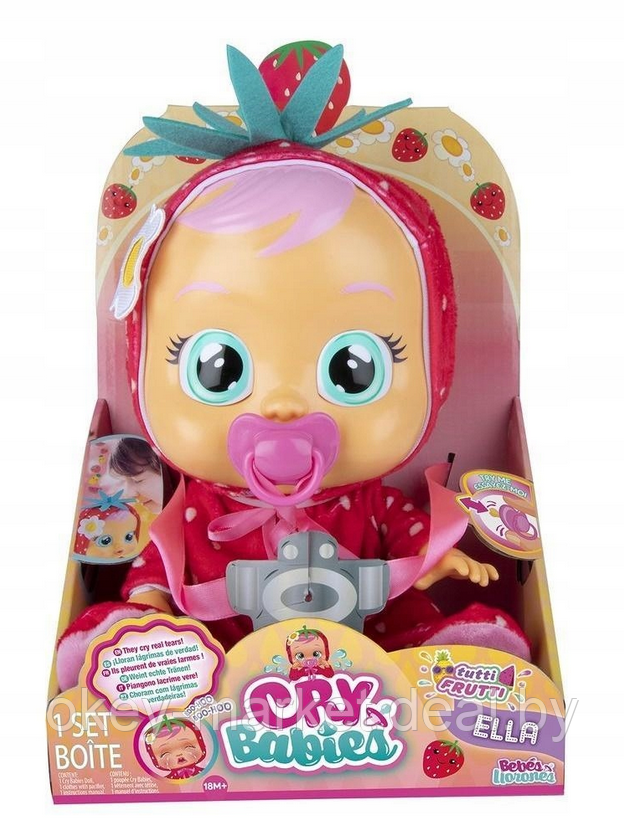 Кукла Cry Babies Плачущий младенец Элла, серия Tutti Frutti - фото 1 - id-p188169296