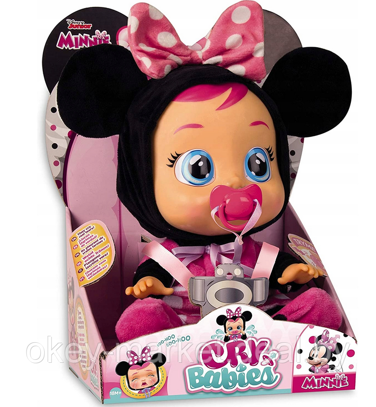 Кукла Плачущий младенец Минни Cry Babies MC Toys - фото 1 - id-p188169970
