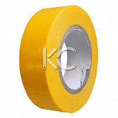 Изолента ПВХ 0,13х19ммх20м, КС желтая широкая