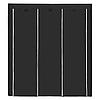 Складной шкаф Storage Wardrobe mod.88130 130 х 45 х 175 см. Трехсекционный (черный), фото 5