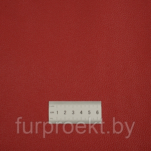 B04-A30  красный полиуретан 1,2мм трикотажное полотно