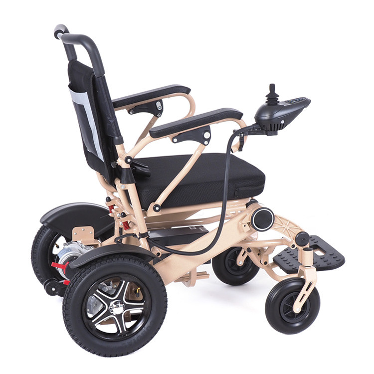 Электрическая кресло-коляска MET Compact 35 бежевая - фото 4 - id-p188181498