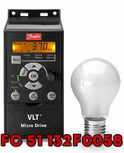 Частотный преобразователь VLT Micro Drive FC 51, 11кВт, 3-х 380В