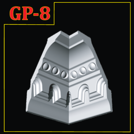 Угол декоративный для плинтуса GLANZEPOL GP8 - фото 1 - id-p188150033