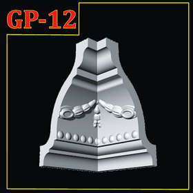 Угол декоративный для плинтуса  GLANZEPOL GP12