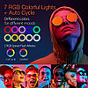 Цветная кольцевая лампа ZB-F458 RGB LED Dance 45 см+ Три держателя +Пульт +Штатив 220 см., фото 3