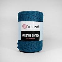 Хлопковый шнур Ярнарт Макраме Коттон (Yarnart Macrame Cotton) цвет 789 морская волна