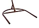 Подвесное кресло-кокон LetoLux  BALI коричневый Бордовый, фото 7