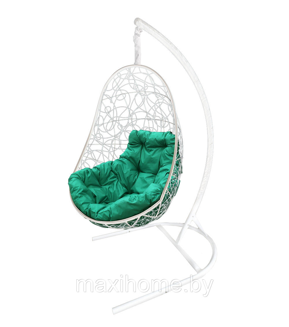 Подвесное кресло-кокон одноместное LetoLux  Everton Светло-зеленый