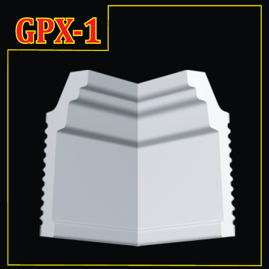 Угол декоративный для плинтуса GLANZEPOL GPX 1 - фото 1 - id-p188151325