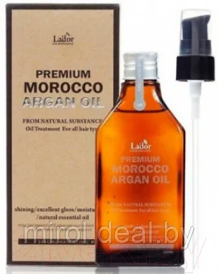Масло для волос La'dor Premium Morocco Argan Oil - фото 2 - id-p188192442