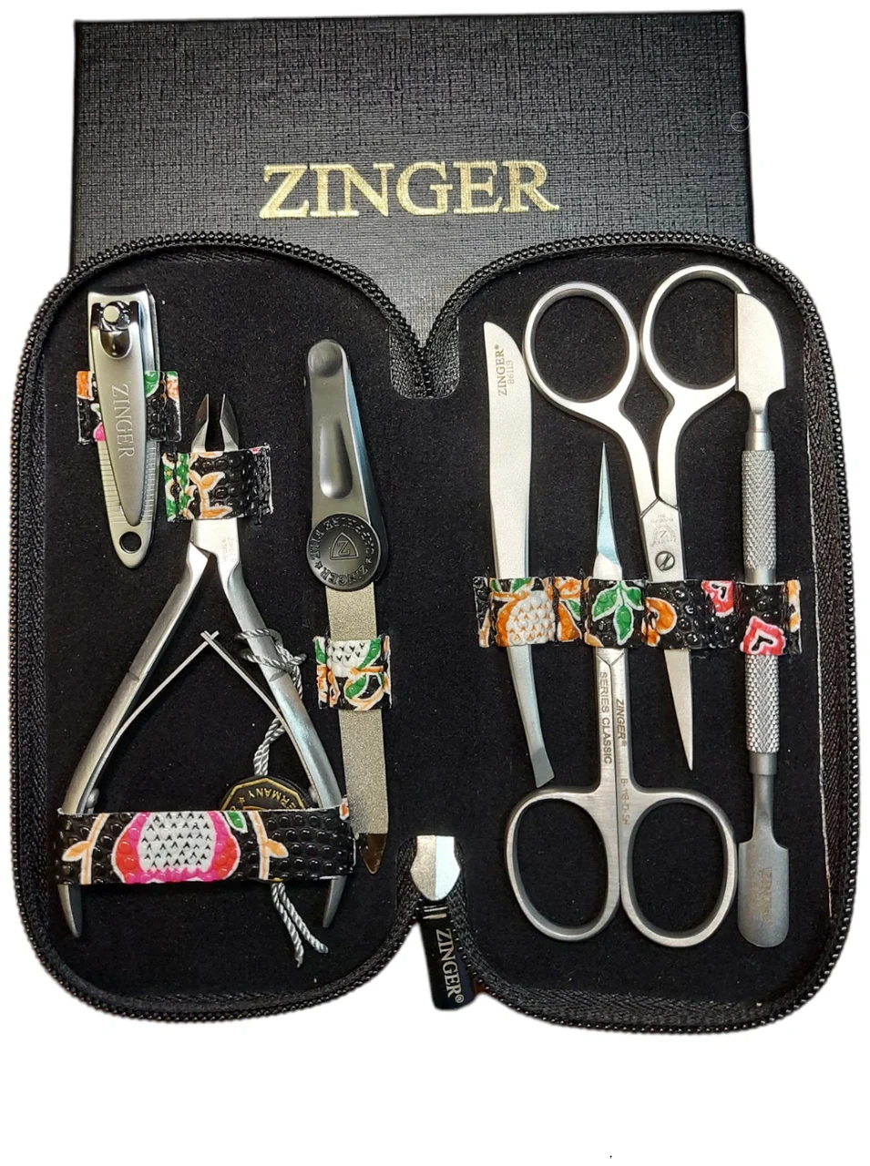 Маникюрный набор Zinger 7105 (7 предметов) СОВА - фото 1 - id-p188197830