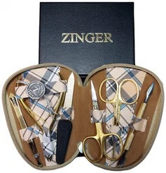 Маникюрный набор Zinger 7103 (6 предметов) КЛЕТКА - фото 1 - id-p188197909