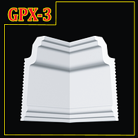 Угол декоративный для плинтуса GLANZEPOL GPX 3